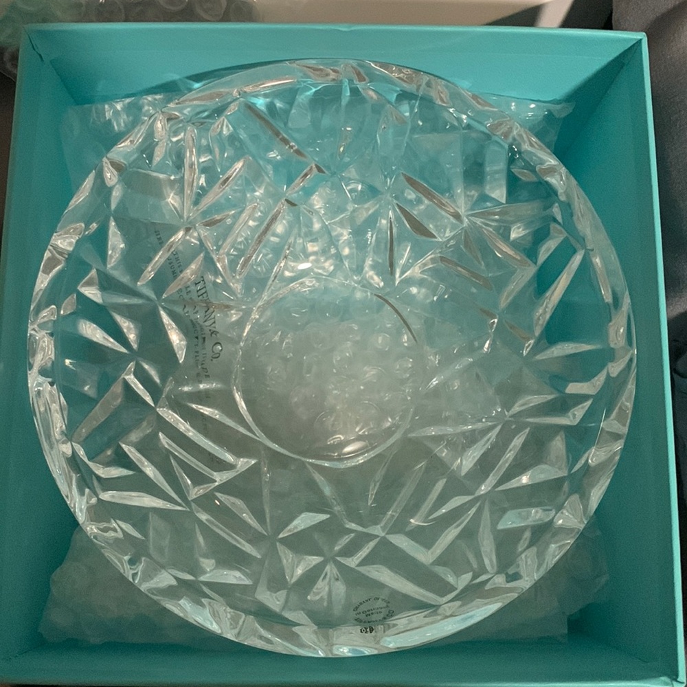 Tiffany & Co Crystal Bowl